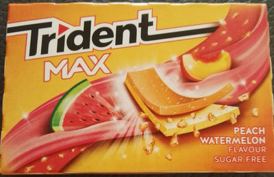 Trident Max - Peach Watermelon - Producto - pt