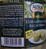 Corazones de alcachofad - Product
