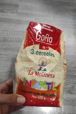 Gofio de 3 cereales infantil - Producto