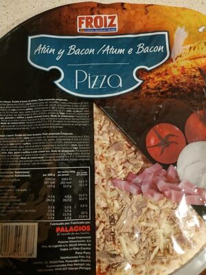 Pizza atún y bacon Froiz - Producte - es