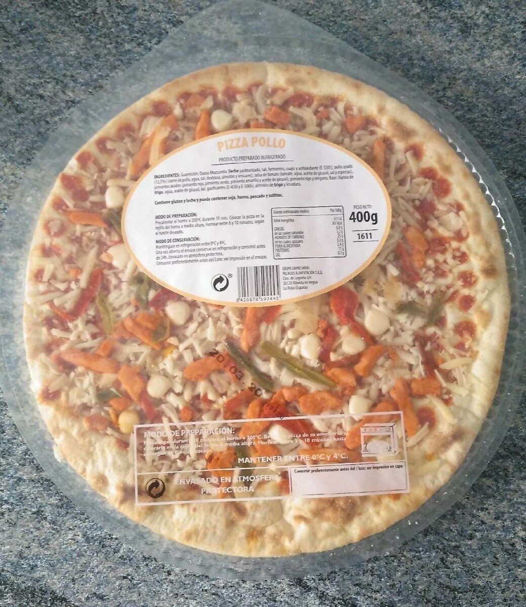 Pizza pollo - Product - es