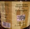 Aceite de oliva virgen extra de cultivo ecológico - Producto