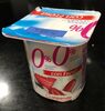Yogur 0% con fresa - Producto