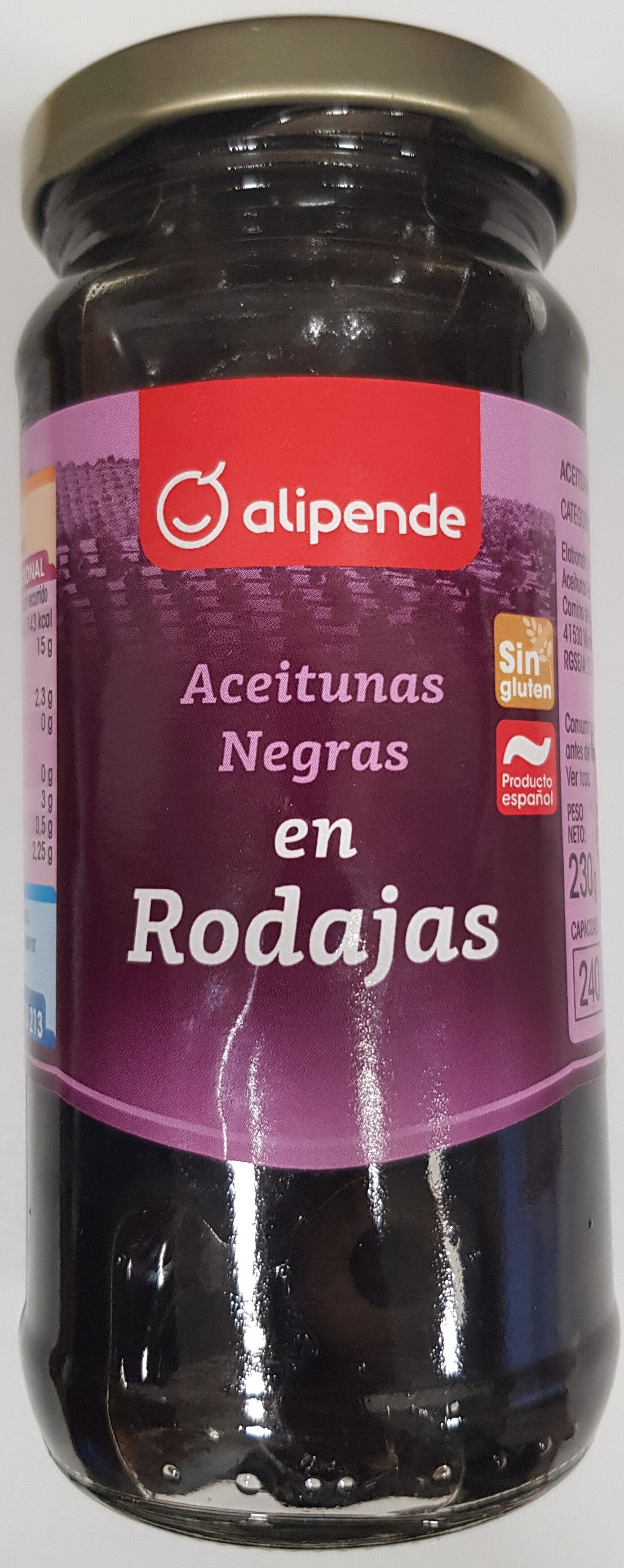 Aceitunas Negras en Rodajas - Product - es