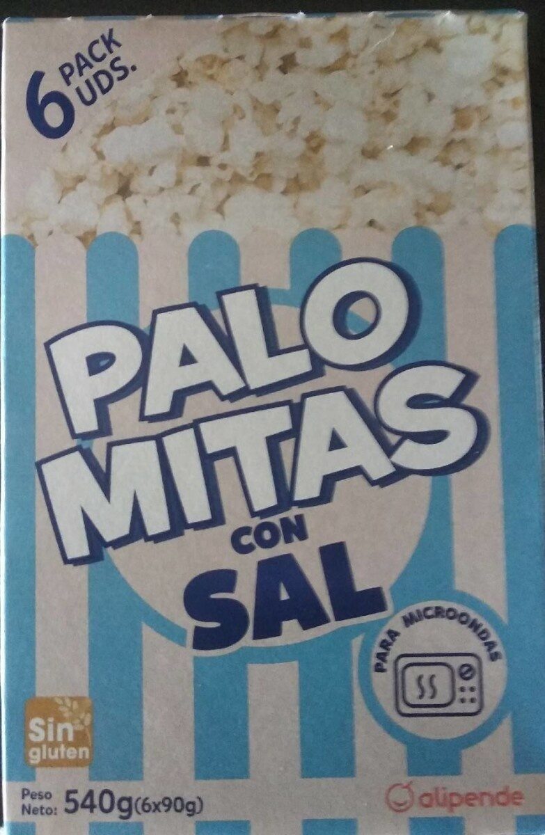 Palomitas con sal Alipende - Producto