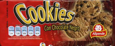 Cookies con chocolate negro - Product - es
