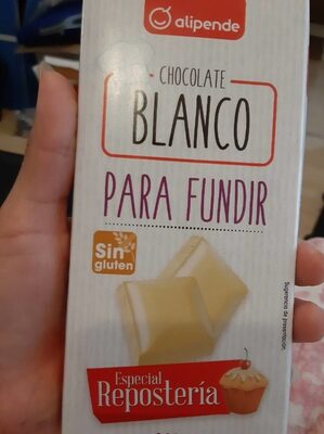 Chocolate blanco para fundir - Producto