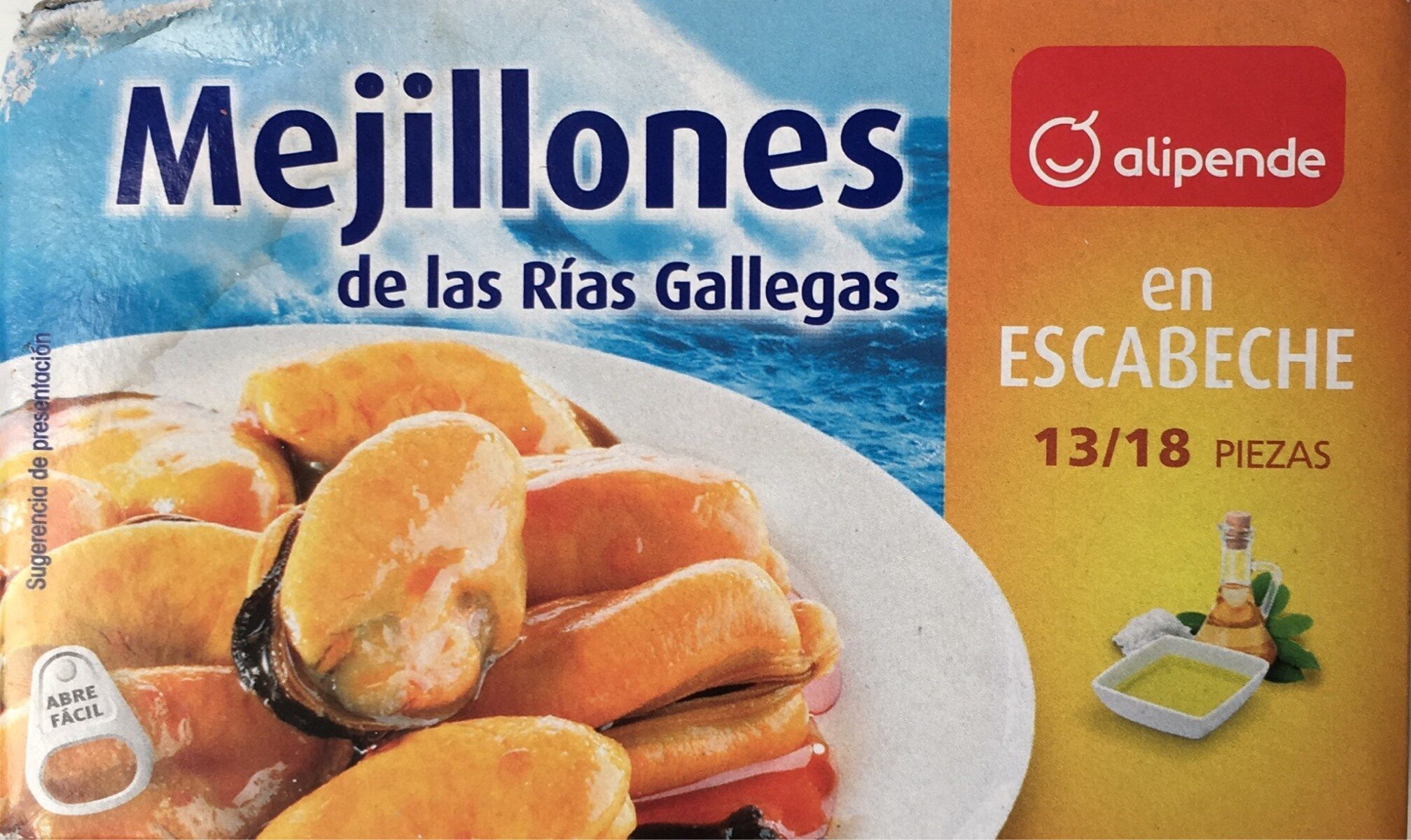 Mejillones de las rías gallegas en escabeche - Producte - es