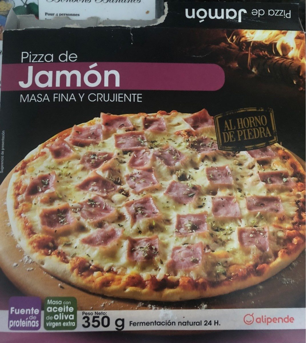 Pizza de jamón - Producte - fr
