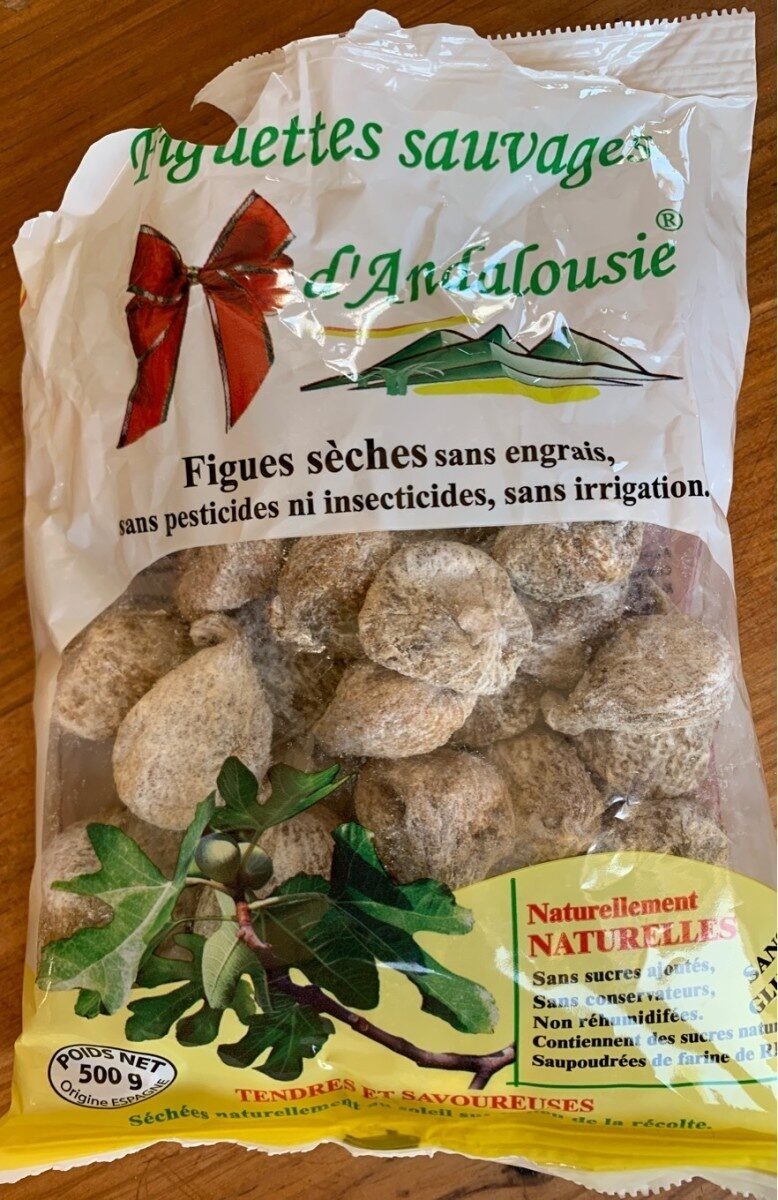 Figuettes Sauvages d andalousie 500g - Información nutricional - fr