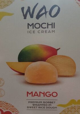 Wao mochi ice cream mango - Product - fr