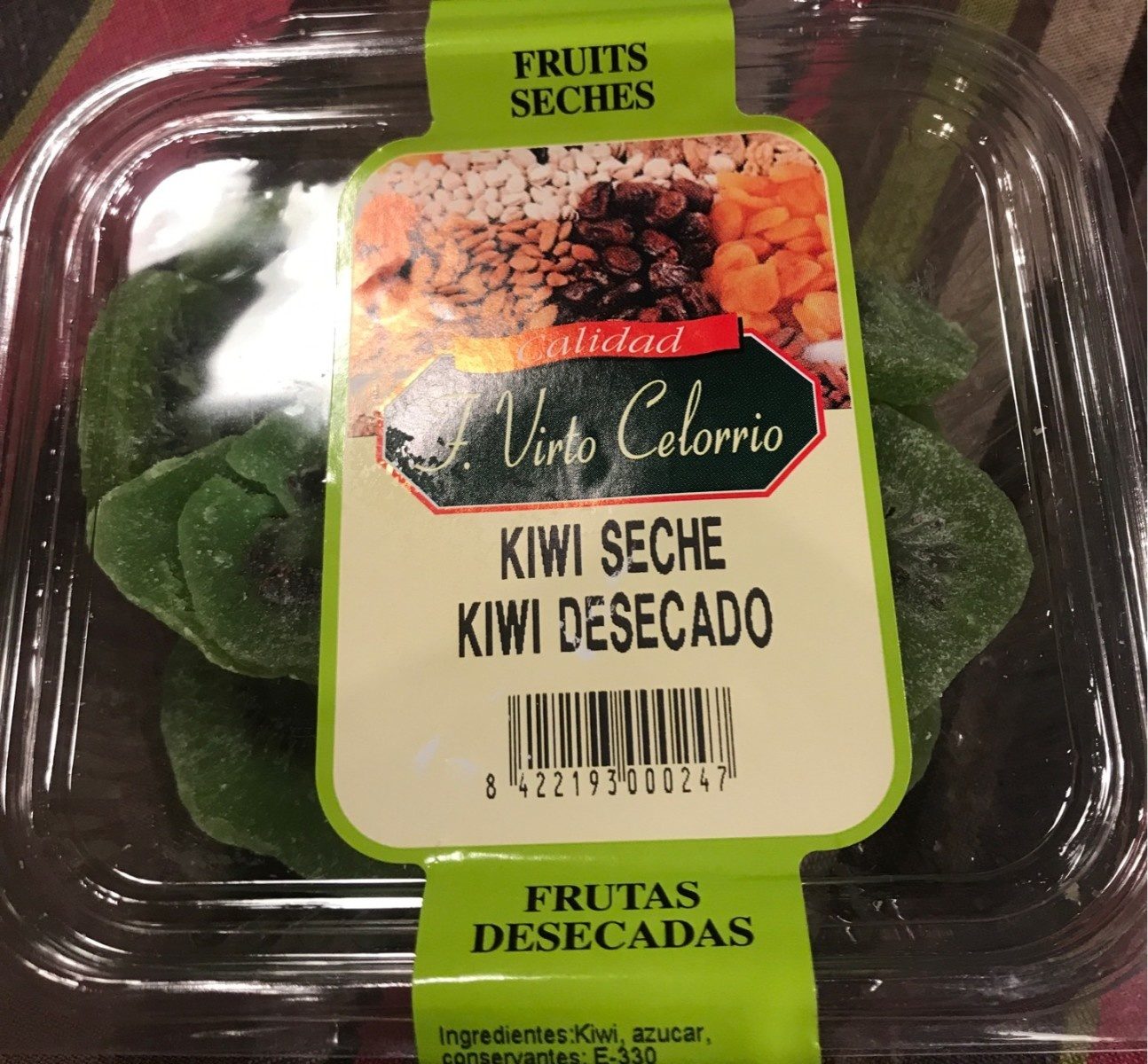 Kiwi secs - Produit