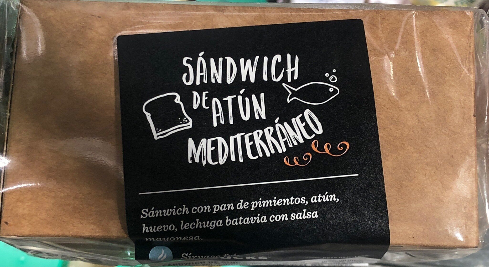 Sandwich de Atun mediterraneo - Produit