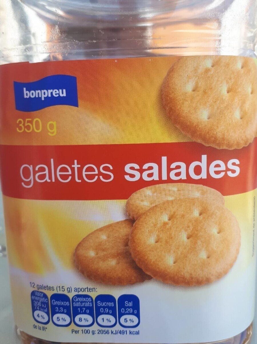 Galetes salades - Producte