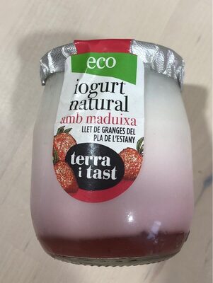 Iogurt natural amb maduixa - Producto