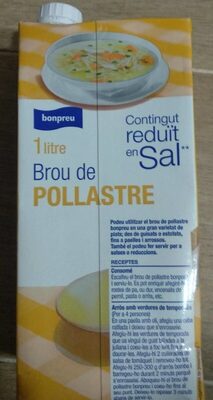 Brou Pollastre reduït Sal - Producte - es
