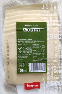 8 talls de formatge Gouda - Producte