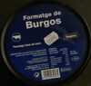 Formatge Burgos - Producte