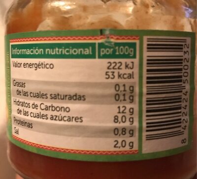 Salsa Nacho's Dip - Nutrition facts - es