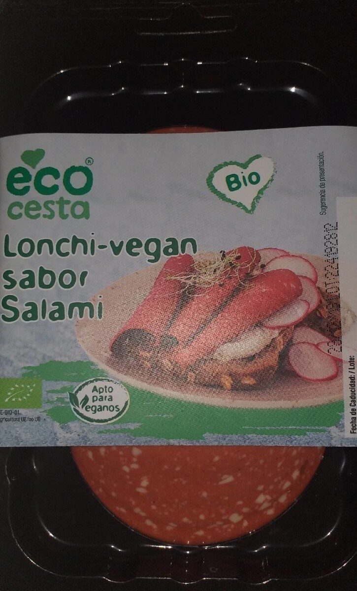 Lonchi-vegan sabor salami - Producte - es