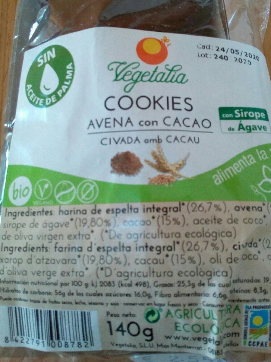 Cookies - Producte - es