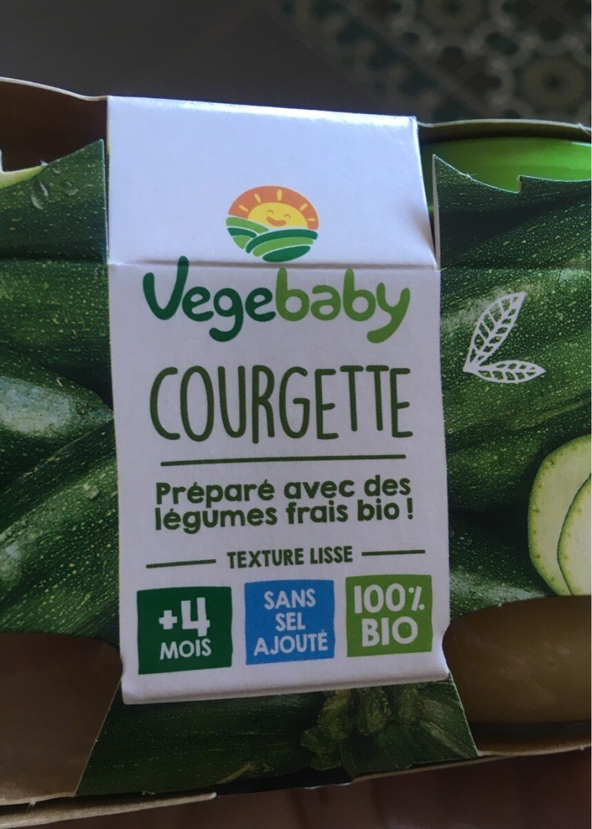 Vegebaby courgette - Produit