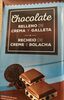 Chocolate relleno de crema y galleta - Producto