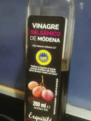 Vinagre Balsámico de Módena - Producte - es