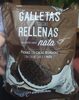 Galletas con cacao rellenas con crema sabor nata - Producto