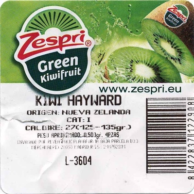 Kiwis green - Ingrediënten - es