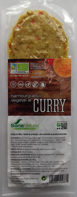 Hamburguesa vegetal al curry - Product - es