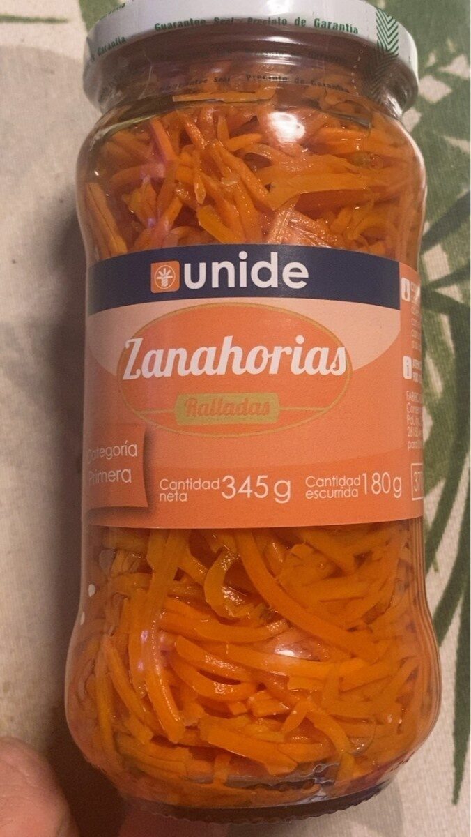 Zanahoria rallada - Producte - es