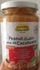 Crema de cacahuetes crujiente ecológica sin gluten - Producto