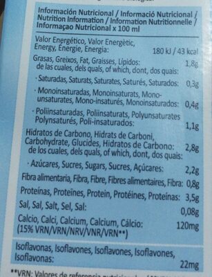 Bebida de Soja Calcio - Product - fr