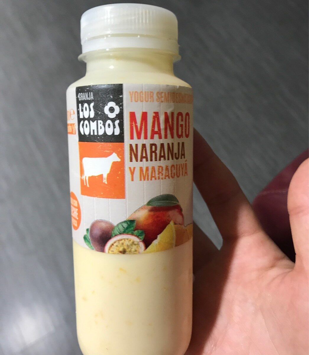 Yogur semidesnatado de mango naranja y maracuya - Produktua - fr