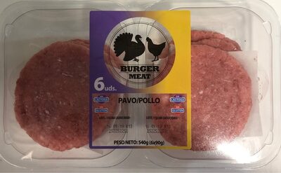 Burger Meat Pavo/Pollo - Producto