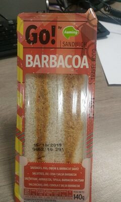 Sandwich barbacoa - Product - es