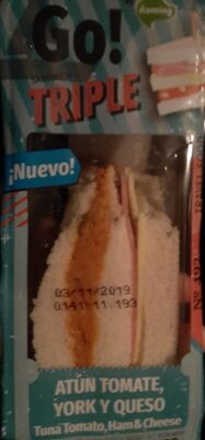 Sándwich tomate York y queso - Product - es