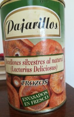 Rovellones silvestres al natural (Lactarius Deliciosus) - Producto