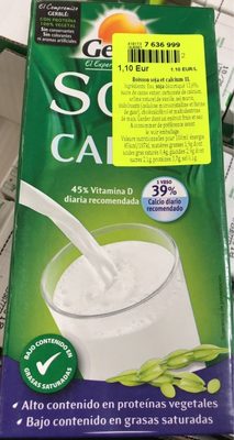 Soja calcium - Product - fr