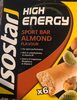 Hig Energu sport bar almond - Producte