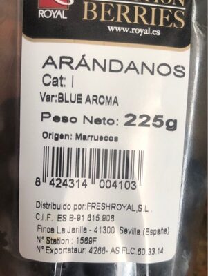 Arandanos - Producte - es