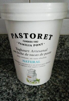 Yogur artesanal natural - Producto