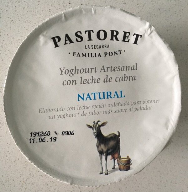 Yogurt Natural con leche de cabra - Producto