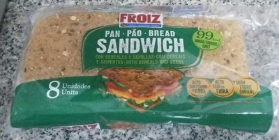 Pan sandwich con cereales y semillas - Producte - es