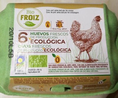 Huevos frescos ecológicos - Producte - es