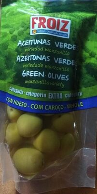 Aceitunas verdes variedad manzanilla con hueso - Producte - es