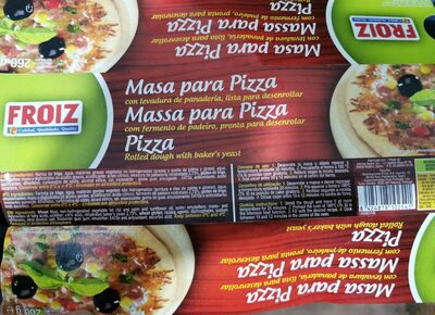 Masa para pizzas Froiz - Producte - es