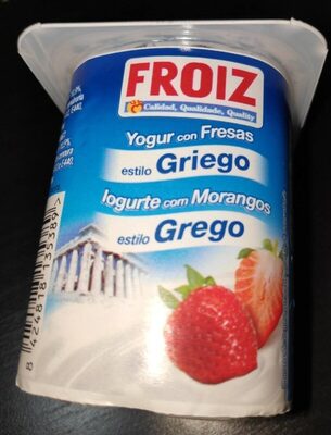 Yogur con fresas estilo griego - Producte - es