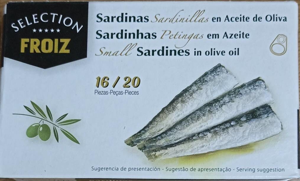 Sardinas en aceite de oliva 20/25 - Producte - es